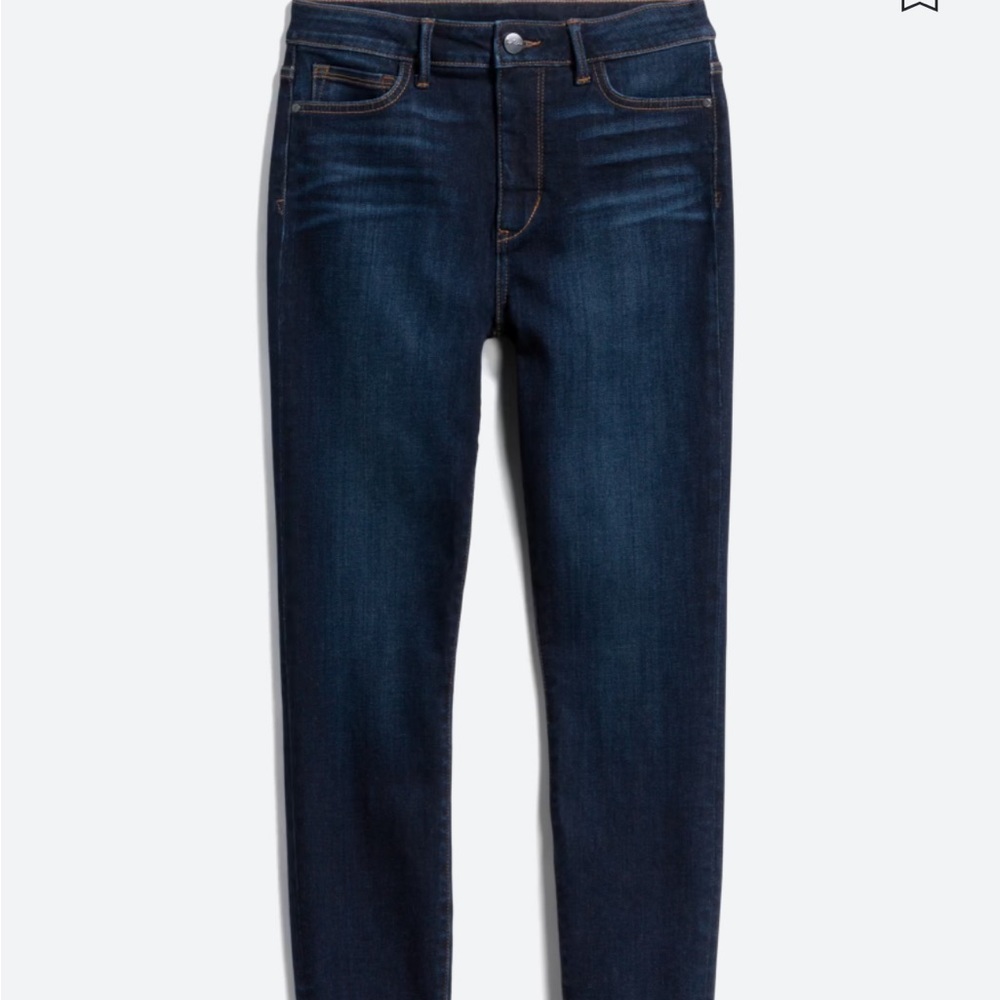 Sam Edelman, The Stiletto High Rise Crop Scissor Cut Hem Skinny Jean, indigo, 12